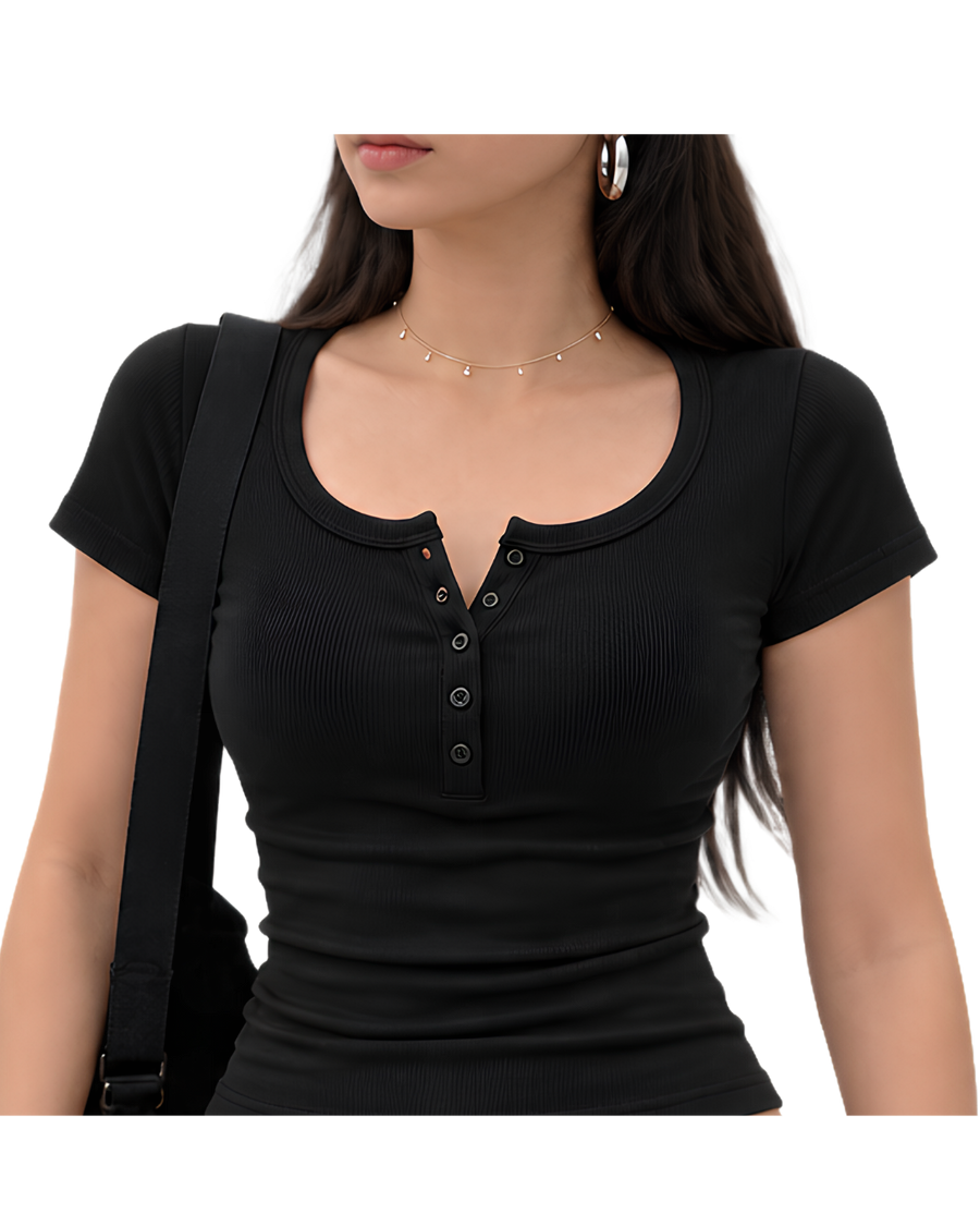 Henley Tess-Half / Blush — Henley Tess-Half / Blush
